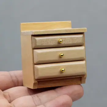 1 BUC Multi Stil Miniatură Dulap Cabinet de Masă Raft Picioarele Dulap Model de Mobilier casă de Păpuși Decor DIY Jucarii