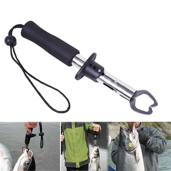 1 buc Portabil de Pescuit de Prindere de Pește Lip Grip Clemă Grabber Pescuit Cleste Aborda
