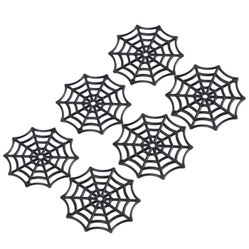1 Set de 50 de Păianjen roller-Coastere Spider roller-Coastere de Păianjen roller-Coastere Placemat pentru Masa Decorarion Consumabile ( Negru )