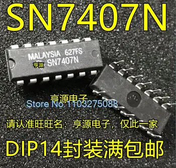 (10BUC/LOT) SN7407 SN7407N DM7407N / DIP14 Noi Originale Stoc cip de Putere