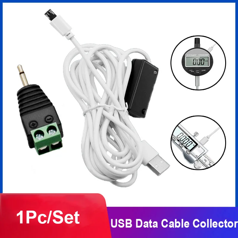 Cablu de Date USB Colector pentru Digital Caliper/Dial indicator/EXCEL/Word Fără Șofer Cu 3m lungime Cablu Conector Usb . ' - ' . 0