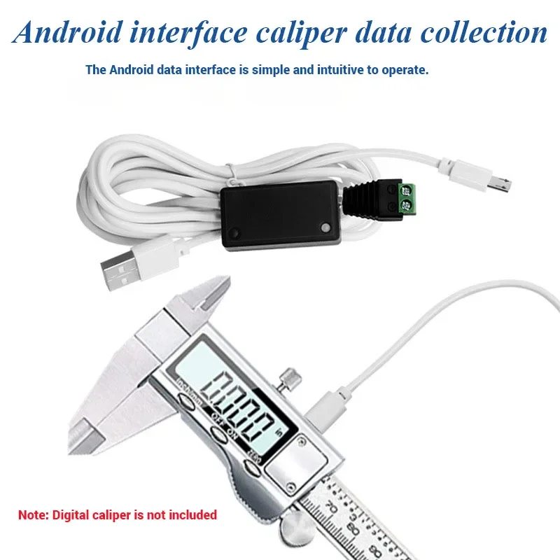 Cablu de Date USB Colector pentru Digital Caliper/Dial indicator/EXCEL/Word Fără Șofer Cu 3m lungime Cablu Conector Usb . ' - ' . 2