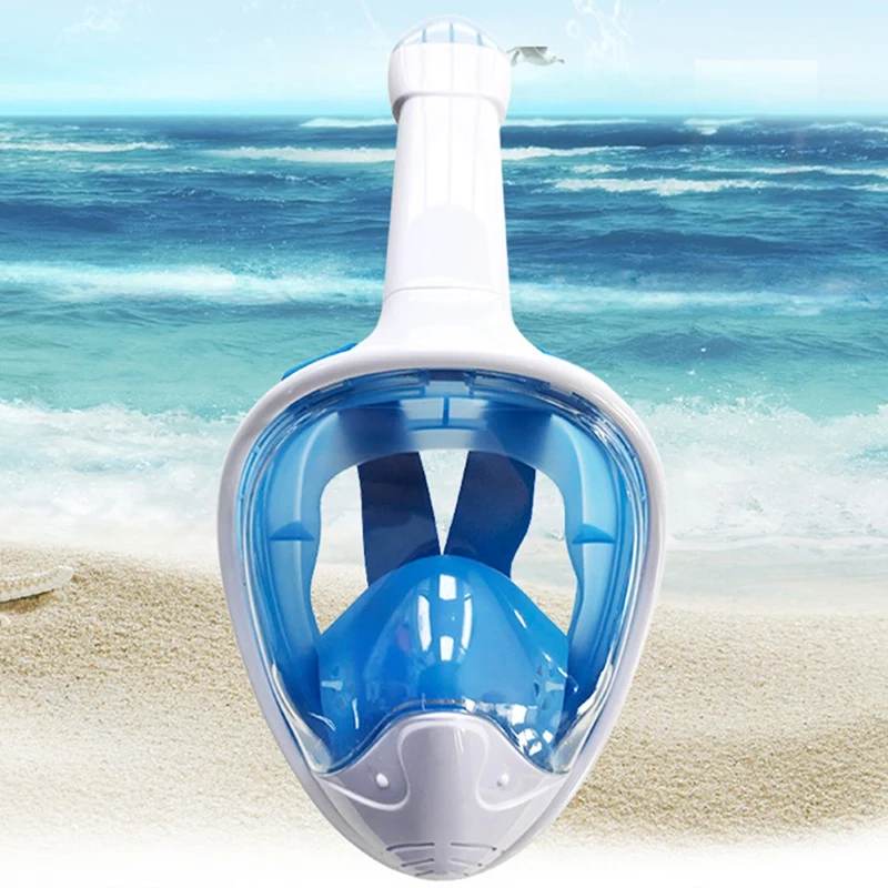 Cu Detasabila Complet Fata Tub De Silicon Masca Adult Snorkeling, Înot, Scufundări Masca Vedere Largă Anti-Ceata, Anti-Scurgere . ' - ' . 0