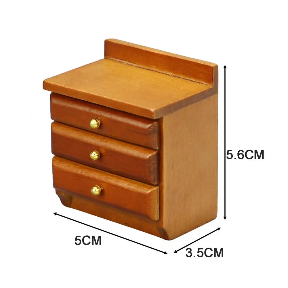 1 BUC Multi Stil Miniatură Dulap Cabinet de Masă Raft Picioarele Dulap Model de Mobilier casă de Păpuși Decor DIY Jucarii . ' - ' . 5