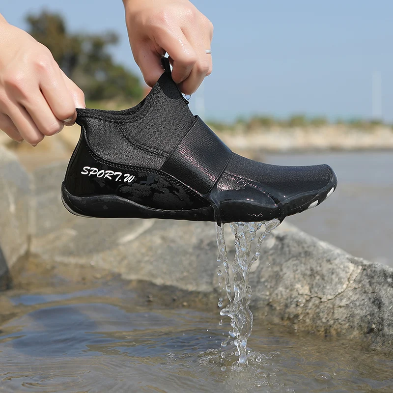 Oamenii Aqua Pantofi Femei Scufundări Șosete Desculț Înot Pantofi De Apă În Amonte De Plajă Trecere Prin Vad Adidasi Sport Pentru Fitness, Yoga Surfing . ' - ' . 1