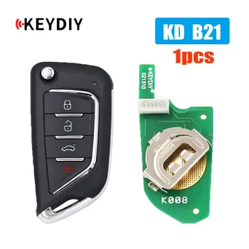 1BUC/lot KEYDIY KD B21 Auto Universal Telecomanda 4 Butoane Cheile de la Mașină pentru KD900 KD900+ URG200 Mini KD KD-X2 Sârmă Cheie de la Distanță Masina