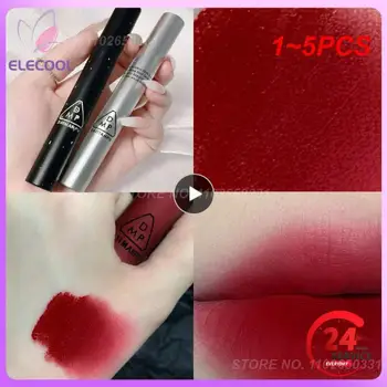 1~5PCS Velvet Matte Lipstick Rosii Coapte Roșii de Lungă Durată Impermeabil Lip Glaze Sexy Lichid Roșu Luciu de Buze Cosmetice coreene