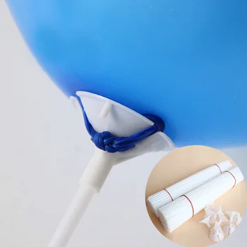 20/40/60pcs 30cm Balon Latex Stick Baloane Albe Titularul Bastoane cu Cana din Plastic Baloane Titularul Stick Aniversare de Nunta de Aprovizionare