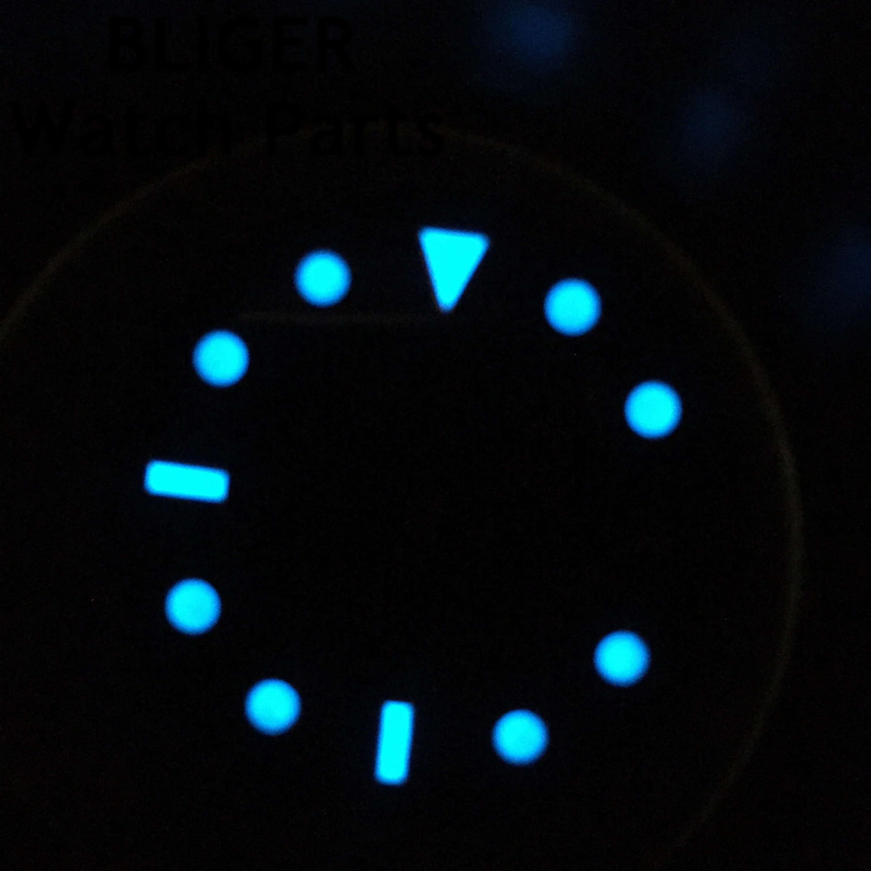 BLGER 28.5 mm alb roz albastru portocaliu roșu verde negru ceas cu cadran luminos se potrivesc NH35 circulație . ' - ' . 5