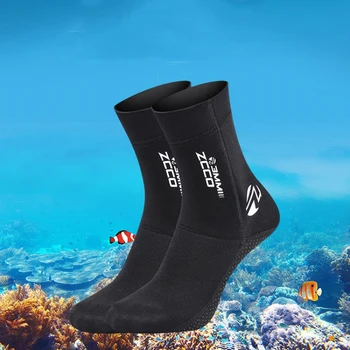 3MM Bărbați Femei Scufundări Șosete Cizme Pantofi de Apă Non-alunecare de Plaja Costum Anti-zero Snorkeling, Scufundări, Surfing Accesorii