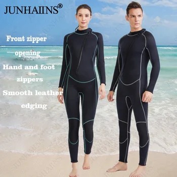 3MM cloropren cauciuc gratuite de scufundări integrat costum de surf, pescuit și vânătoare costum, cu mâneci lungi cald costum de scufundări, costume de baie