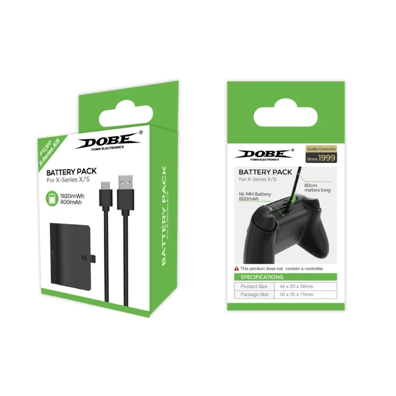 Controller Pack pentru SeriesS Baterii Reîncărcabile Joc Mâner Pachet cu Cablu USB Gaming Accesorii F0T1 . ' - ' . 2