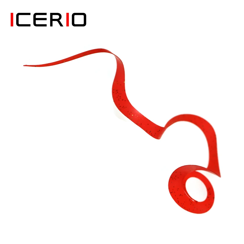 ICERIO 10BUC de Silicon, Fuste Streamer Atrage Remorci Integrat Spinnerbait Buzzbait Cauciuc Jig Atrage Fly Tying . ' - ' . 0