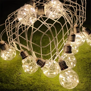 4M 10Bulbs Bec LED lanterne cu Baterii Ghirlanda de Lumina Decor de Crăciun Pom de Crăciun Petrecere de Nunta Decor de Anul Nou