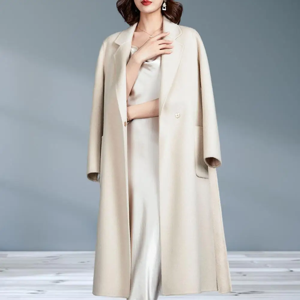 Mid-lungime haina caracteristici un clasic plin cardigan de design, cu o centura slim fit și lady stil. . ' - ' . 3