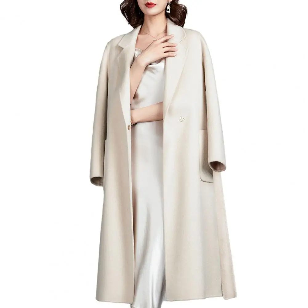 Mid-lungime haina caracteristici un clasic plin cardigan de design, cu o centura slim fit și lady stil. . ' - ' . 5