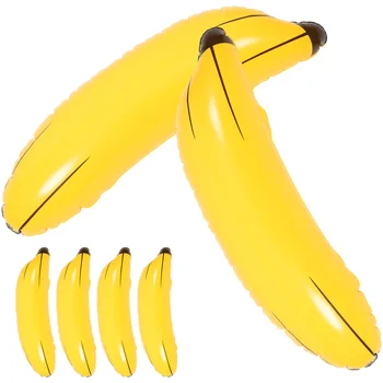 6 Buc Balon Cu Banane Gonflabile Recuzită Baloane Petrecere A Burlacelor Consumabile Pvc Jucarii