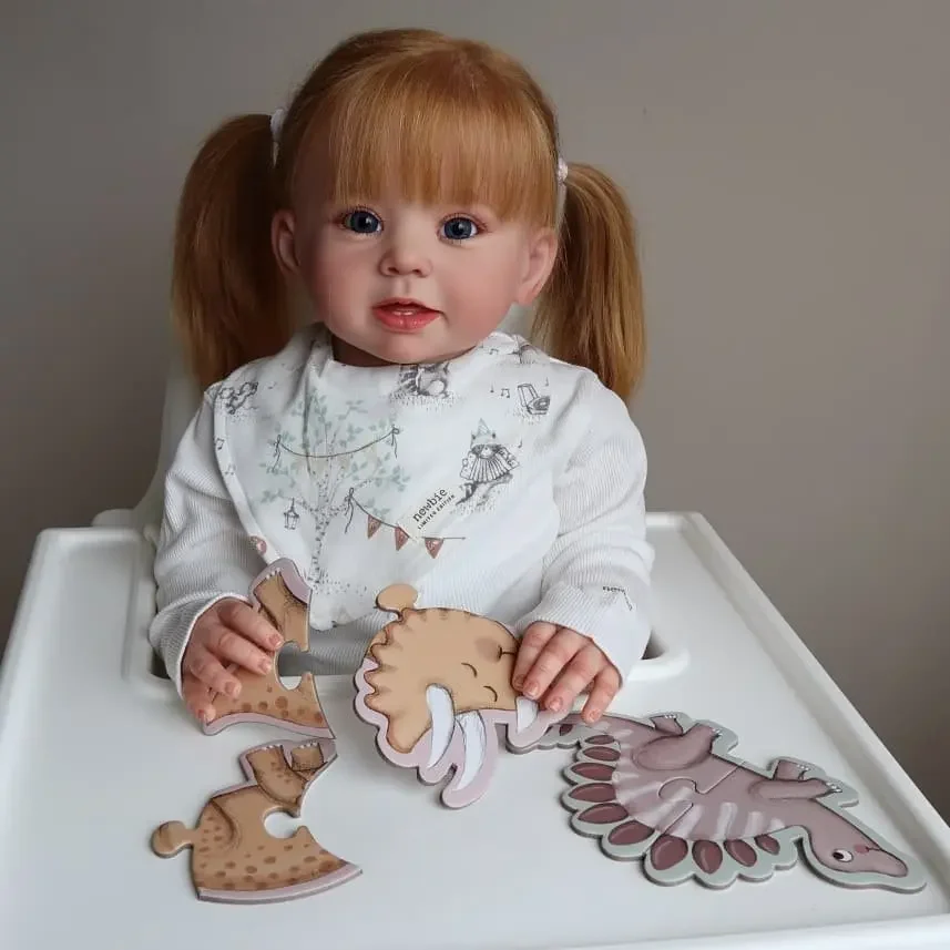 Renăscut Baby Doll 20 De Centimetri Realiste Nou-născut Smiley Baby Girl Moale Plin de Vinil Silicon Renăscut Baby Doll Cadou Jucărie pentru Copii . ' - ' . 0