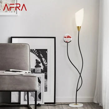 AFRA Contemporane Clepsidră Etaj Lămpi LED 3 Culori Creative Standard Lumini de Decor Pentru Casa Living Dormitor