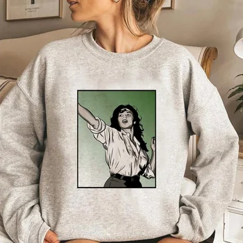 Algeria hoodies femei graphic long sleeve top vintage anii ' 90 haine pulover pentru femei de Iarnă Capota