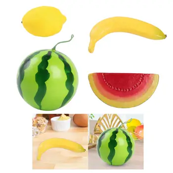 Artificiale Fructe de Afișare Decor, Recuzită Fotografie Fructe Decorative Imitatie de Fructe Model pentru Bucatarie Gradina Decor