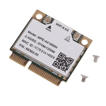 AX1800H WiFi6 Networking Card Rapid 1800Mbps DualFrequency 2.4 Ghz/5Ghz Mini PCIe