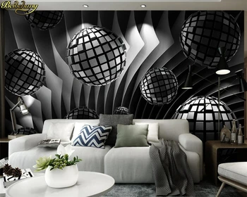 beibehang Foto Personalizat Tapet Mural 3d Stereosphere Extinde Spațiu Modern, Simplu Fundal TV de Perete papel de parede