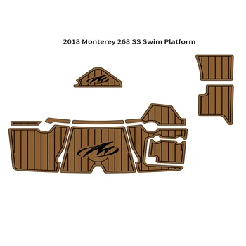Calitate 2018 Monterey 268 SS Înot Platfrom Pas Pad Barca Spuma EVA Faux Podea din lemn de Tec