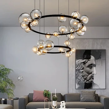 Camera de zi candelabru modern, simplu Nordic atmosferice lămpi personalitate creatoare designer magic mingea sala de mese