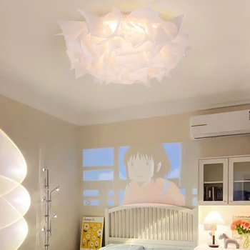 Creative lumini plafon simplu și modern Noutate Program de Studiu cameră dormitor cu LED-uri lămpi Nordic personalitate Acrilice iluminat de Tavan
