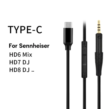 De încredere Înlocuire Cablu pentru HD8DJ HD7DJ HD6MIX HD515 HD518 Casti HiFi Stereo Cablu de Sunet Clar Fir 120cm/47.24 în