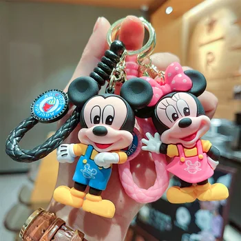 Disney Mickey, Minnie, Donald Duck, Daisy, Pluto Brelocuri Rucsac Ornament Masina Breloc Desene animate tridimensionale Papusa Pandantiv