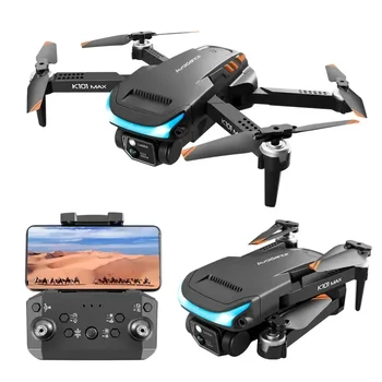 En-gros de Vânzare Fierbinte K101 Drona Cu Camera HD Si GPS 4K Fluxului Optic de Evitare a obstacolelor Dron