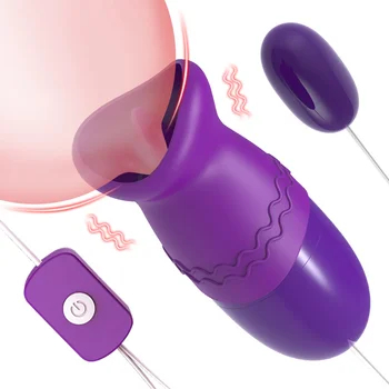 Femeie Vibrator Mini G Spot Biberon Limba Stimulator Clitoridian Glonț Jucarii Sexuale Pentru Femei Masaj Stick Vibrații Consumabile Pentru Adulți