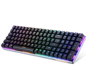 Fierbinte de Vânzare cu fir wireless keyboard Tastatură Mecanică Darmoshark K1 RGB Lumina fundal cu LED-uri PC, Joc pe Calculator de Gaming Keyboard