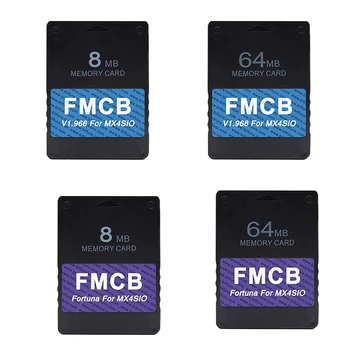 FMCB Card V1.966 Pentru PS2 MX4SIO SIO2SD Adaptorul de Card SD Instalat OPL Pentru Console de jocuri Playstation2