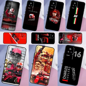 Formula 1 F1 Charles Leclerc Caz Pentru Xiaomi 13 12 Lite 11T 12T Pro 12X POCO X3 X5 F5 F4 Pro X4 GT m5-urile sunt C40 F3 Capacul din Spate