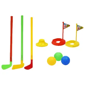 Golf Set De Jucării Pentru Copii În Aer Liber Golf Jucărie Kit Pentru Copilul Interior Exercițiu Joc Cu Formare De Mingi De Golf Și Cluburi De Echipamente De Golf