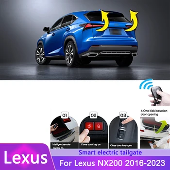 Hayon Electric Reamenajate Pentru Lexus NX200 2016-2023 Coada Caseta Electric Inteligent Poarta acționat electric Portbagaj Decor