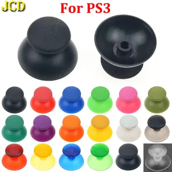 JCD 2 Bucati Transparente 3D Analog ThumbSticks Joystick-uri Cover Capac de Ciuperci Pentru PS3 Controler de Joc