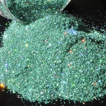 Laser Holografic Verde Glitter Nail 0,2 mm Orbitor sclipici pentru Unghii DIY Decorare a Corpului Petrecere de Halloween Deco, Accesorii