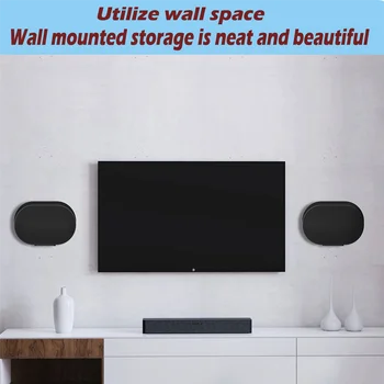 Montare pe perete Suport Metalic pentru Sonos Epoca 300 Audio de Perete Dormitor Depozitare Suport Raft Organizator Inteligent Difuzor Suport Negru