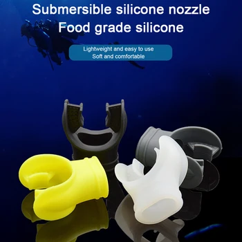 Mustiuc de-a Doua Etapă de Reglementare a Acoperi Scuba Diving Snorkeling Universal Silicon Transparent Snorkel Pentru Crescut-up-uri