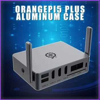 Orange Pi 5 Plus carcasa de Metal pentru Orange Pi 5 Plus Development Board Singur Computer de Bord Aluminiu Caz