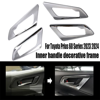 Pentru Toyota Prius 60 De Serie 2023 2024 mânerului Interior al cadrului mânerului interior al portierei decor material otel inoxidabil