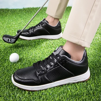 Profesional Pantofi de Golf Spikeless Bărbați Femei de Lux de Golf, Adidasi pentru Cupluri Greutate de Lumină Pantofi de Mers pe jos pentru jucătorii de Golf de sex Masculin