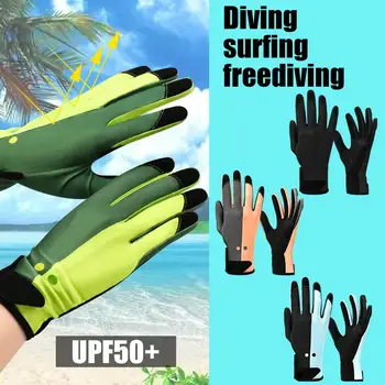 Profesionale Costum Mănuși Anti-Alunecare, Rezistent la Uzura UV de Protecție Pentru Scufundări, Snorkelling Paddling Sporturi de Apa