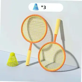 Rachete de Badminton pentru Copii Badminton Birdies Confortabil Grip Racheta de Tenis pentru Copii pentru Copii de Formare Starter Practică