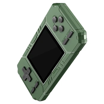 Retro Portabil Mini Handheld Consola de Joc 8-Bit 3.0 Inch Ecran Color LCD Joc de Jucător Built-in de 500 de Jocuri-Verde
