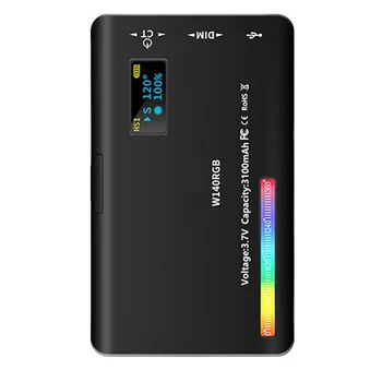 RGB Portabil de Buzunar Portabile de Iluminat cu LED SLR Vlog Fotografie Lumina Rezistent Ușor de instalat Ușor De Utilizat